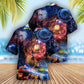 Clock Let's Get Back To The Future Cause Time Flies Quickly - Hawaiian Shirt - Reefox