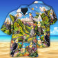 Parrot Cockatiel Beautiful Landscape - Hawaiian Shirt - Reefox