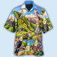 Parrot Cockatiel Beautiful Landscape - Hawaiian Shirt - Reefox