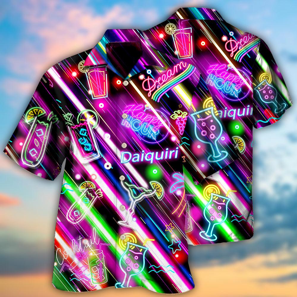 Cocktail Daiquiri Happy Hour Stunning Style - Hawaiian Shirt - Reefox