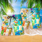 Cocktails Drink Cocktails And Say Aloha Colorful - Beach Short Reefox - Owls Matrix LTD