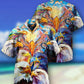 Eagle Colorful Eagles - Hawaiian Shirt - Reefox
