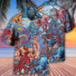 Octopus Colorful Octopus In The Ocean Want To Play - Hawaiian Shirt - Reefox