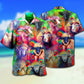 Sheep Animals Colorful Sheeps - Hawaiian Shirt - Reefox