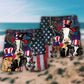 Cow Independence Day - Beach Short Reefox - Owls Matrix LTD