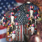Cow Independence Day - Hawaiian Shirt - Reefox