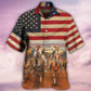 Cowboy Happy On Independence Day - Hawaiian Shirt - Reefox