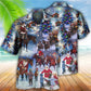 Cowboy Santa Merry Christmas Love Children - Hawaiian Shirt - Reefox