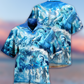 Horse Run To The Sea And Free The Souls - Hawaiian Shirt - Reefox