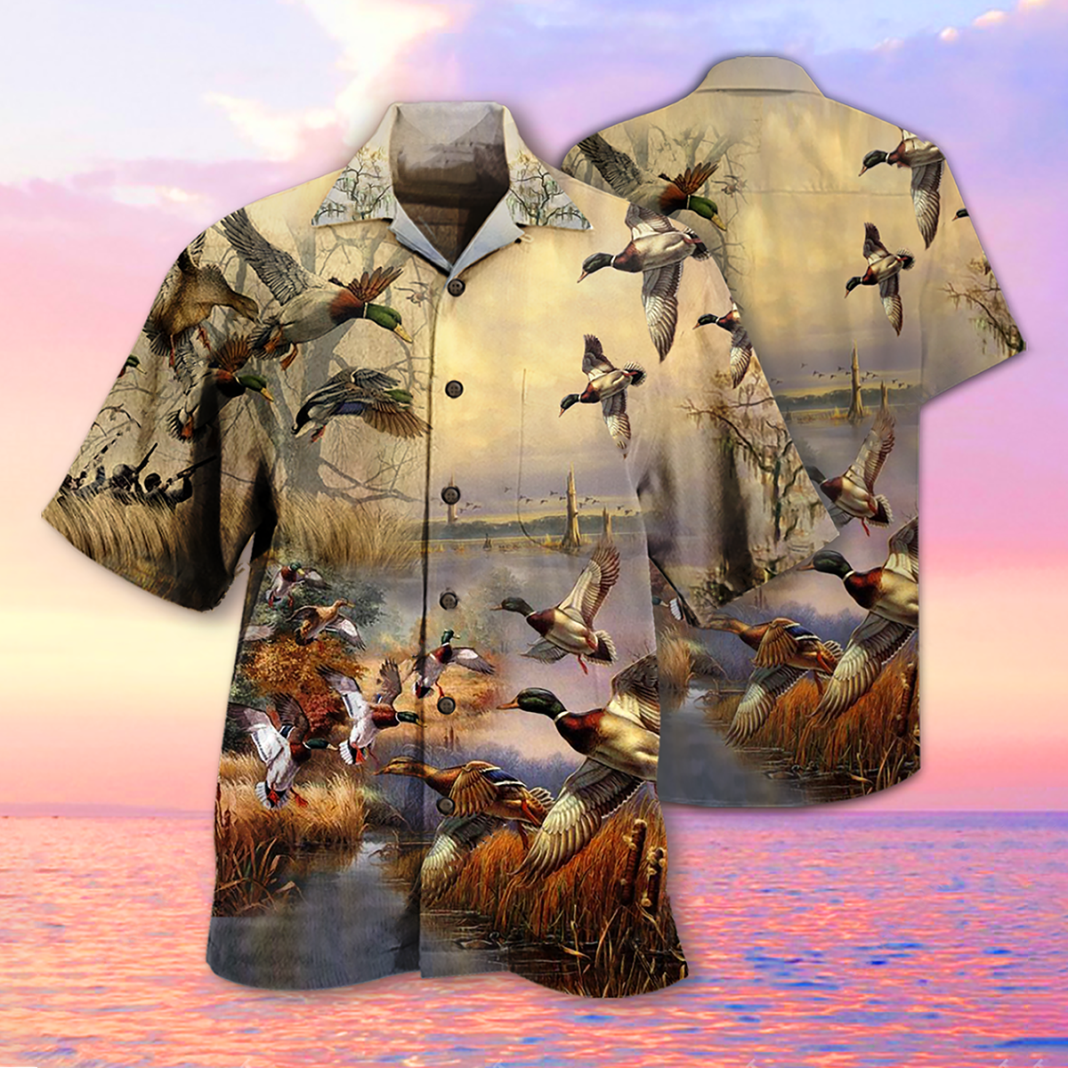 Duck Amazing Vintage Wild Duck - Hawaiian Shirt - Reefox