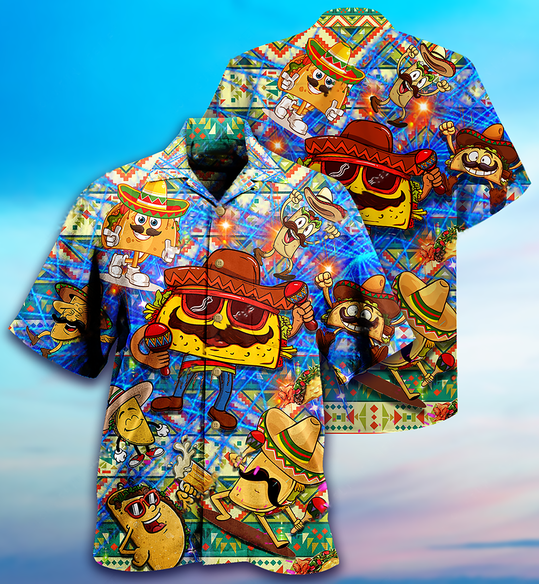 Food Let's Taco Bout How Awesome You Are Funny - Hawaiian Shirt - Reefox