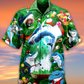 Shark It Takes Lots Of Balls To Play Pool Cool - Hawaiian Shirt - Reefox