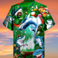 Shark It Takes Lots Of Balls To Play Pool Cool - Hawaiian Shirt - Reefox