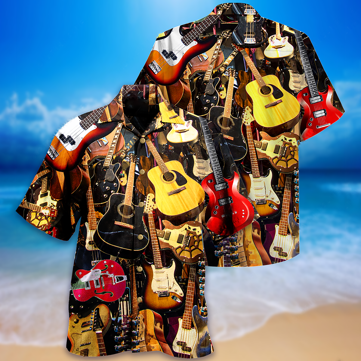 Guitar Music You Can Have Guitar - Hawaiian Shirt - Reefox