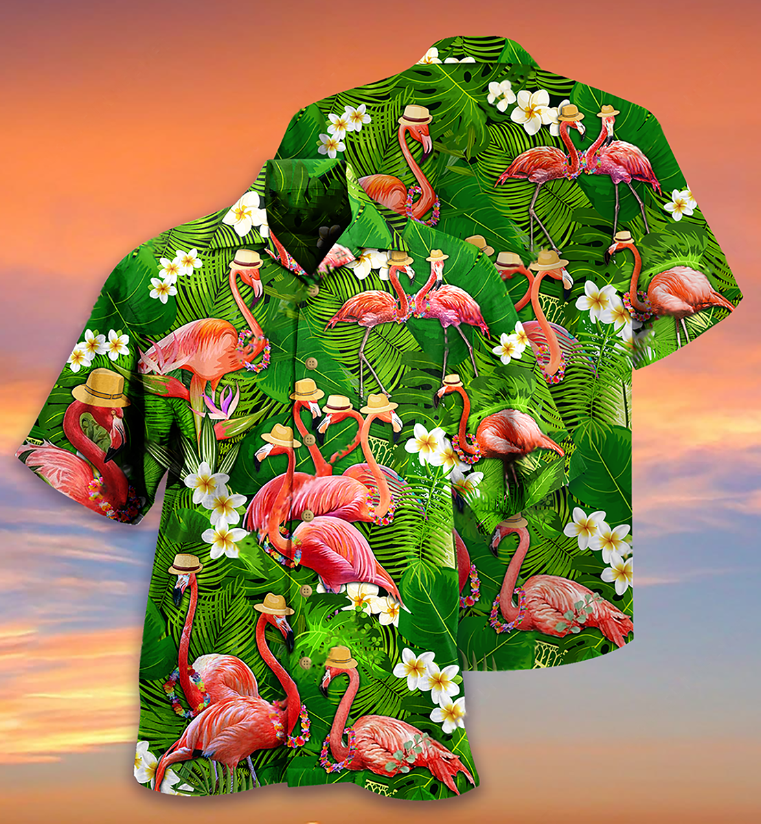Flamingo Stand Tall And Be Fabulous - Hawaiian Shirt - Reefox