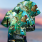 Fishing More Worry Less Blue Ocean - Hawaiian Shirt - Reefox