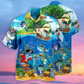 Shark Amazing Pirate Sharks - Hawaiian Shirt - Reefox