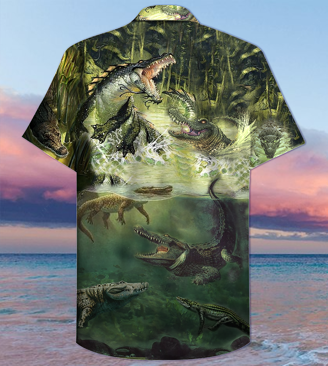 Crocodile Amazing Alligator - Hawaiian Shirt - Reefox
