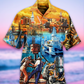 Oil Field Drill Till It Squirts Oil Field - Hawaiian Shirt - Reefox