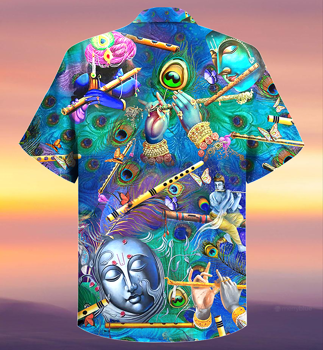 Flute Music Where Words Fail Speaks - Hawaiian Shirt - Reefox