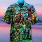 Gorilla Is The King Of The Jungle Cool - Hawaiian Shirt - Reefox