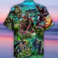 Gorilla Is The King Of The Jungle Cool - Hawaiian Shirt - Reefox