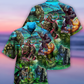 Gorilla Is The King Of The Jungle Cool - Hawaiian Shirt - Reefox