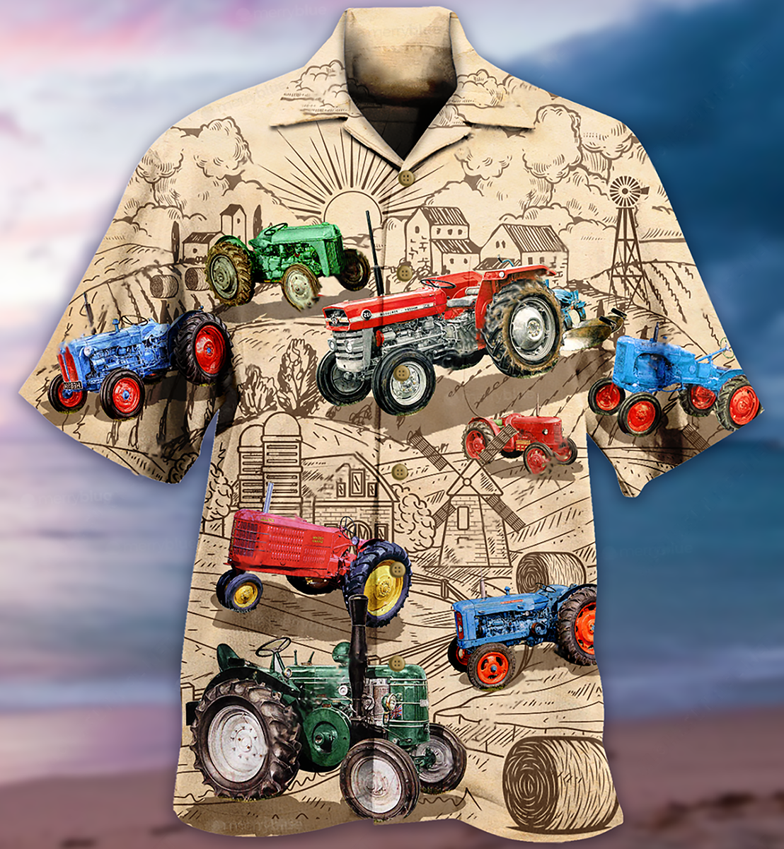 Tractor You Can Never Have Too Many Tractors - Hawaiian Shirt - Reefox