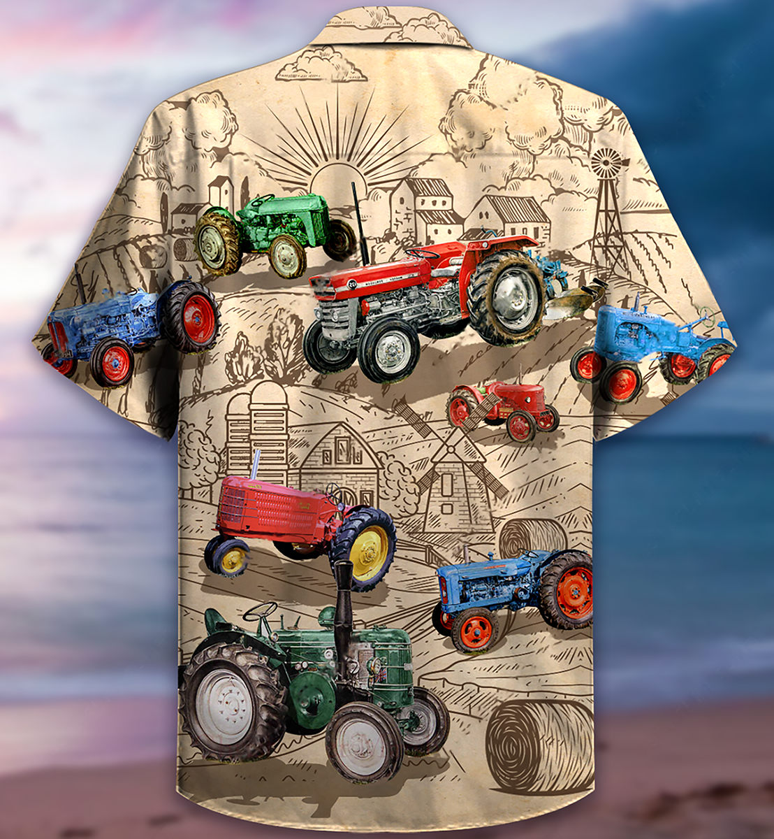 Tractor You Can Never Have Too Many Tractors - Hawaiian Shirt - Reefox