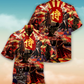 Samurai Don't Fear Of Death Fear The Unlived Life Samurai - Hawaiian Shirt - Reefox