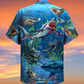 Shark What If Megalodon Was Alive - Hawaiian Shirt - Reefox