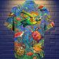 Turtle Have A Turtley Awesome Day - Hawaiian Shirt - Reefox