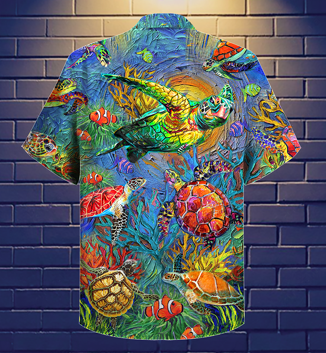 Turtle Have A Turtley Awesome Day - Hawaiian Shirt - Reefox
