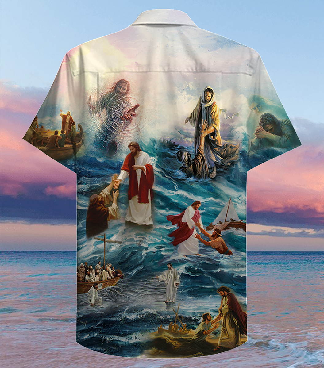 Jesus Saved My Life - Hawaiian Shirt - Reefox