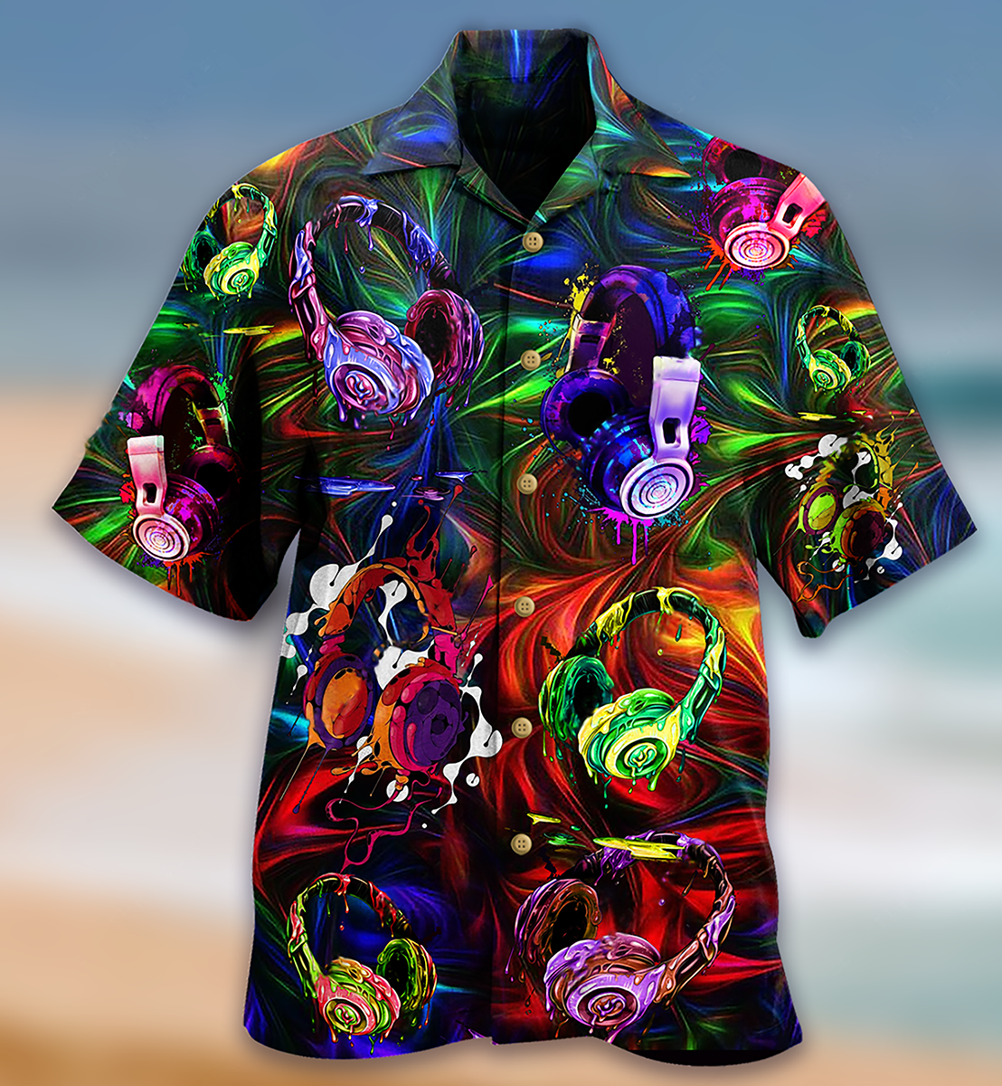 Headphone Amazing - Hawaiian Shirt - Reefox