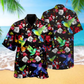 Hummingbird Amazing Floral - Hawaiian Shirt - Reefox