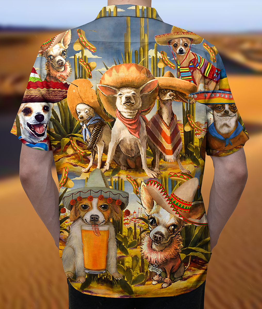 Chihuahua Is My Best Friend - Hawaiian Shirt - Reefox