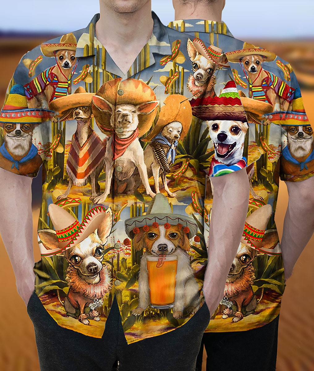 Chihuahua Is My Best Friend - Hawaiian Shirt - Reefox