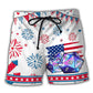 Beach Short / Adults / S D20 Independence Day Basic - Beach Short Reefox - Owls Matrix LTD