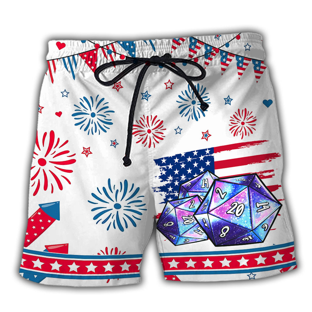 Beach Short / Adults / S D20 Independence Day Basic - Beach Short Reefox - Owls Matrix LTD