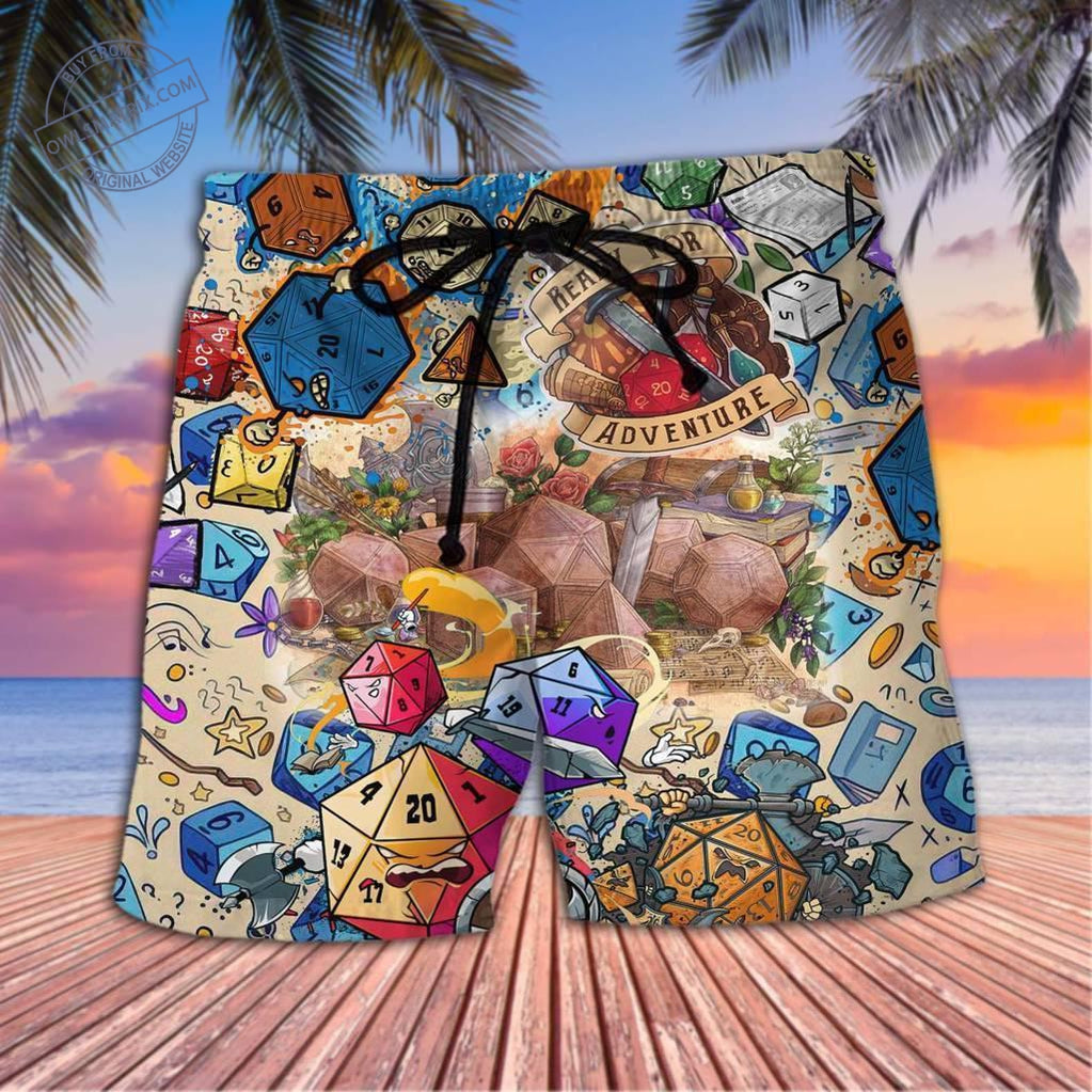 D20 Ready Amazing Adventure - Beach Short Reefox - Owls Matrix LTD