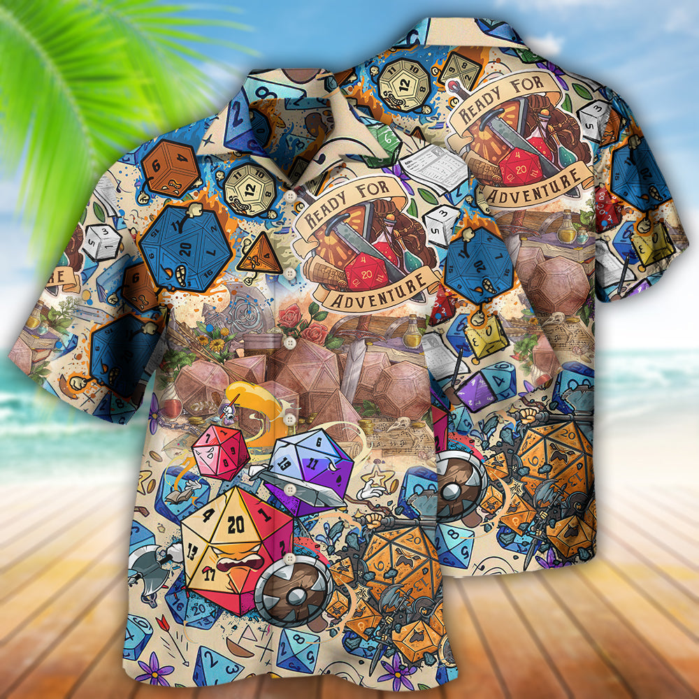 D20 Every Good Story Start With A D20 - Hawaiian Shirt - Reefox