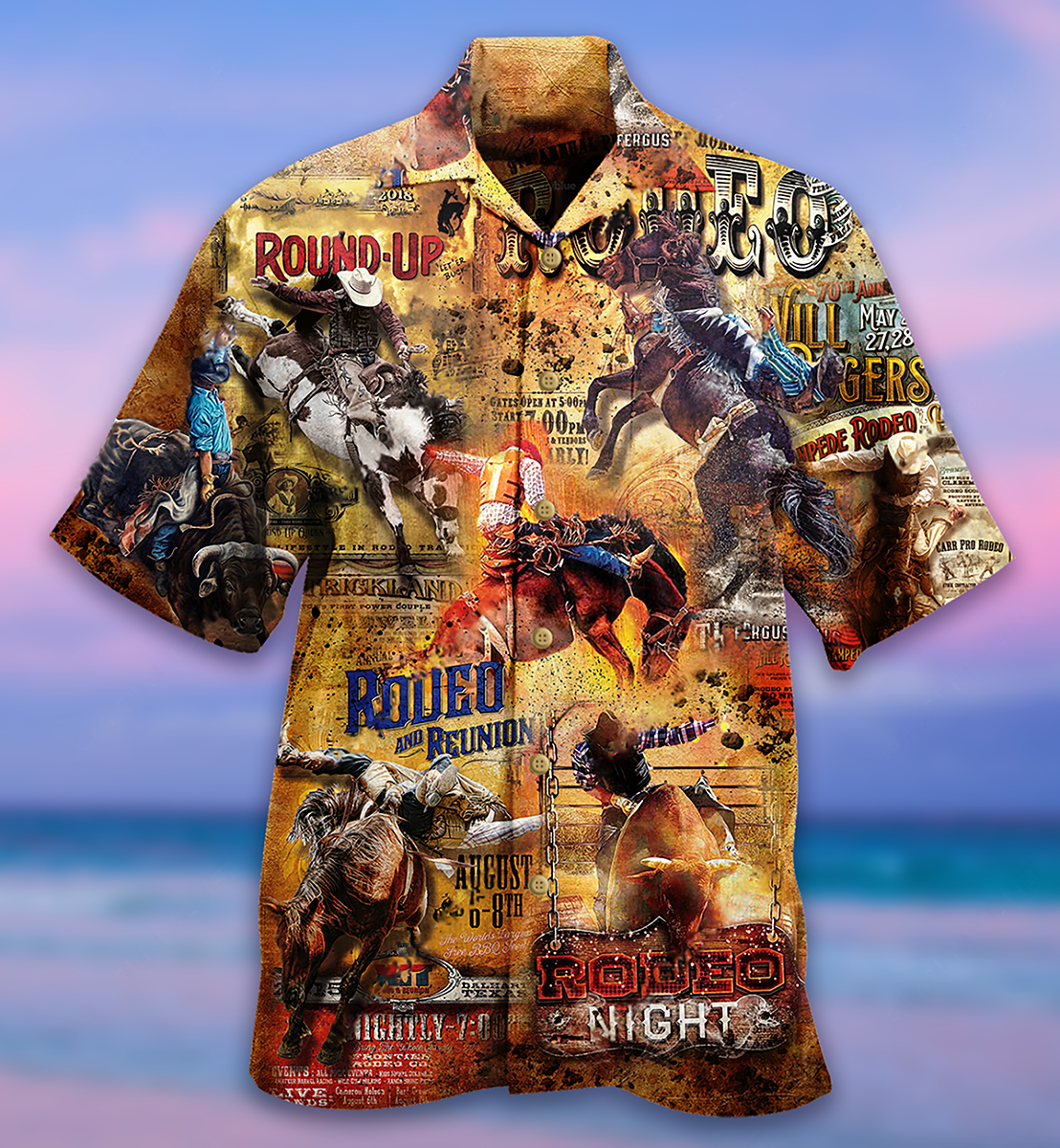 Cowboy Rodeo Is Not Sport It's Life - Hawaiian Shirt - Reefox
