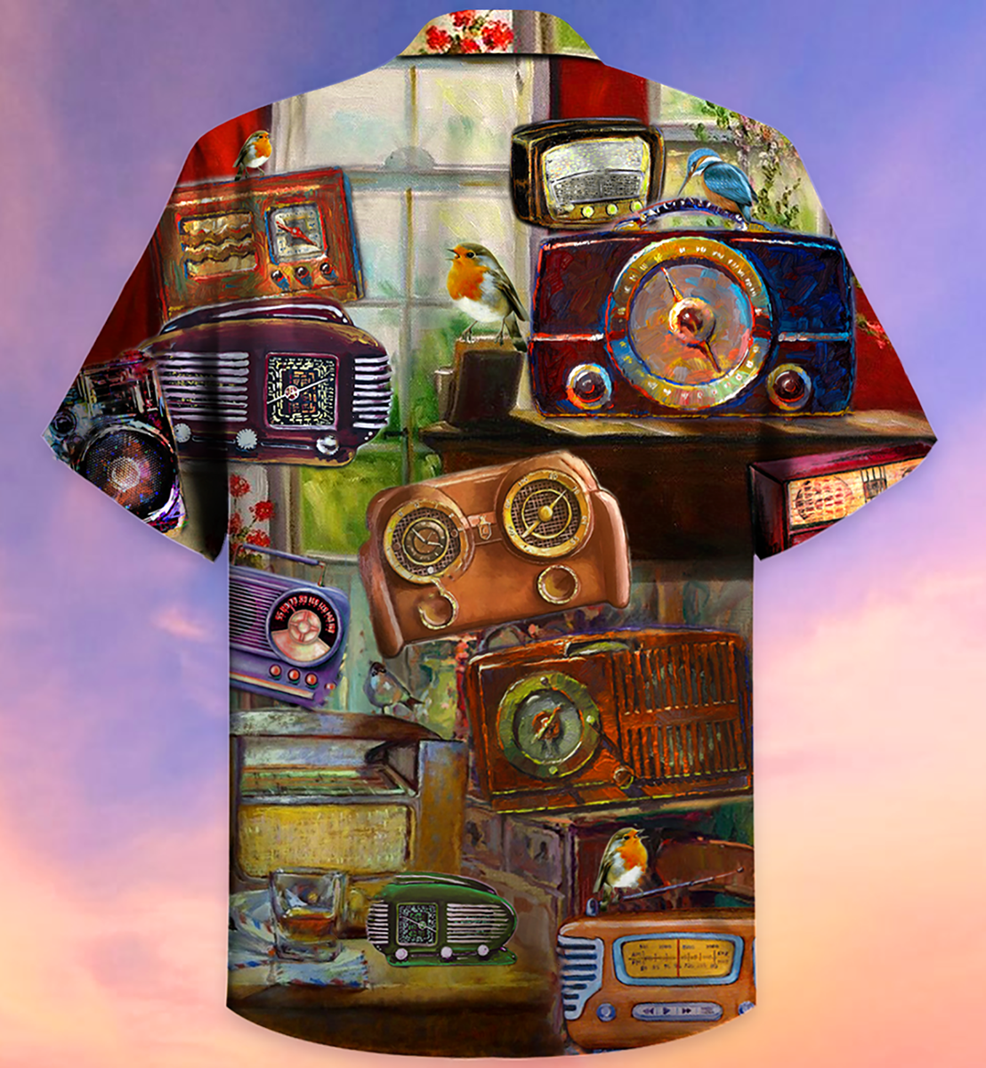 Radio A Peaceful Morning With Radio - Hawaiian Shirt - Reefox