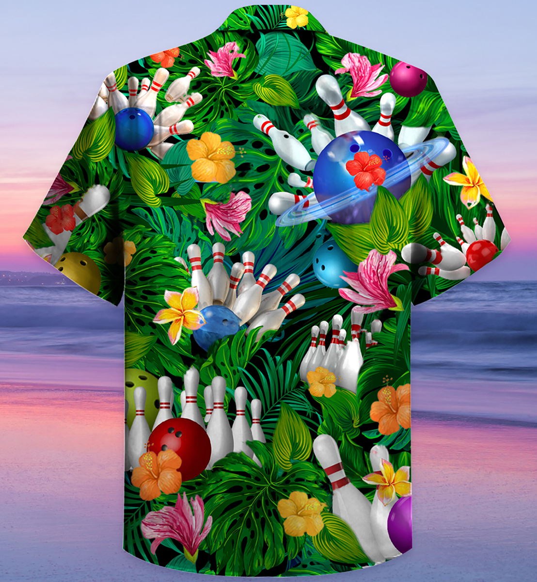 Bowling What Happens At Bowling - Hawaiian Shirt - Reefox