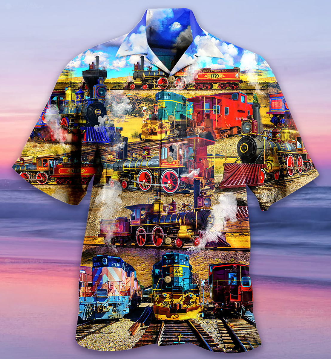 Train It's Better To Travel Well Than To Arrive - Hawaiian Shirt - Reefox
