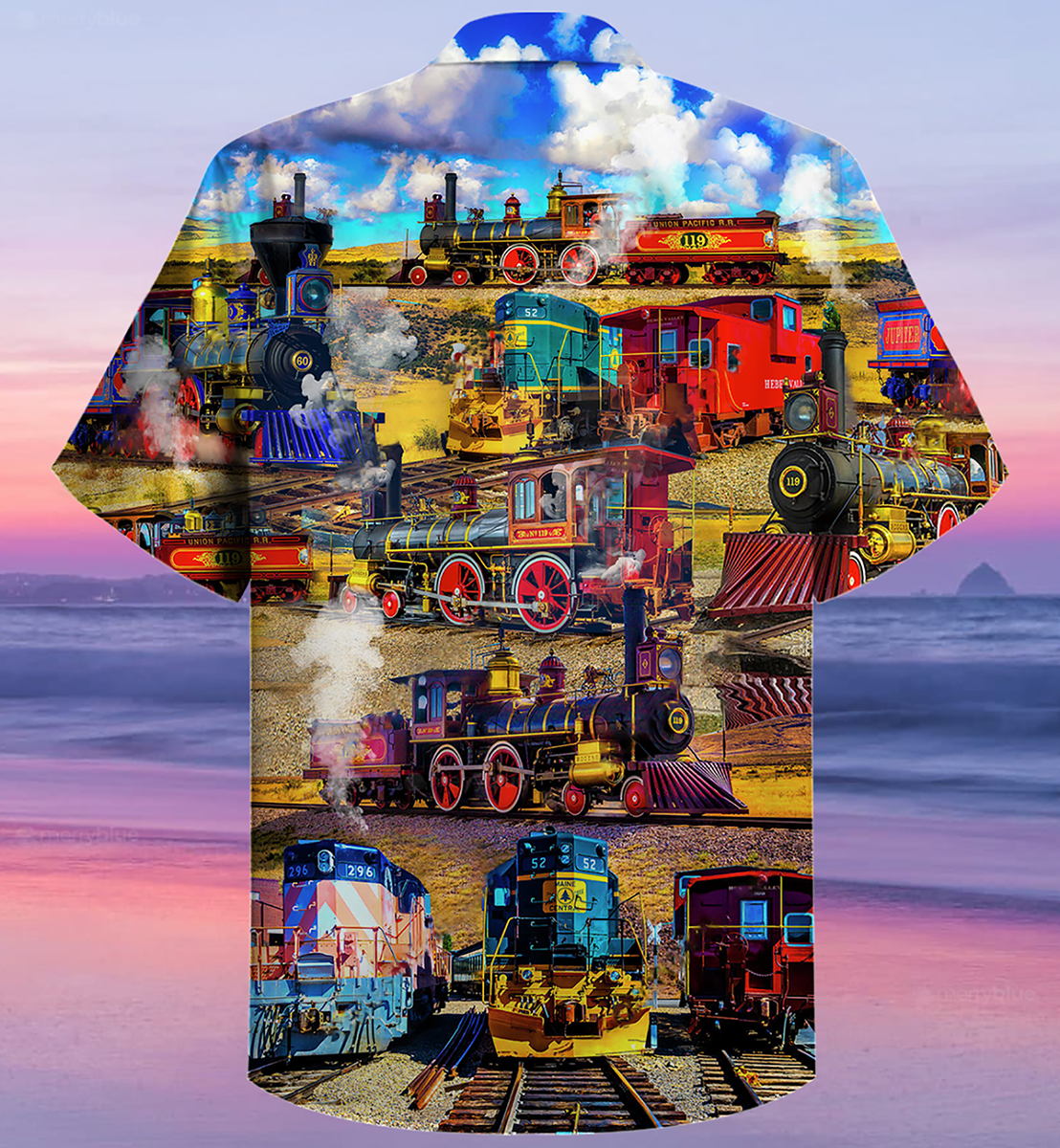 Train It's Better To Travel Well Than To Arrive - Hawaiian Shirt - Reefox