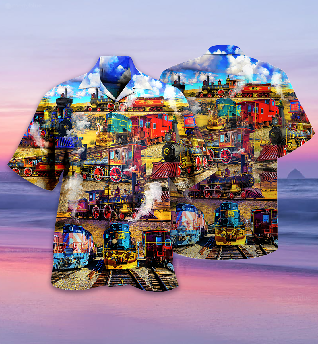 Train It's Better To Travel Well Than To Arrive - Hawaiian Shirt - Reefox