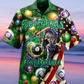 Billiard Rub My Balls For Good Luck America - Hawaiian Shirt - Reefox