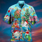 Octopus Merry Xmas Happy - Hawaiian Shirt - Reefox